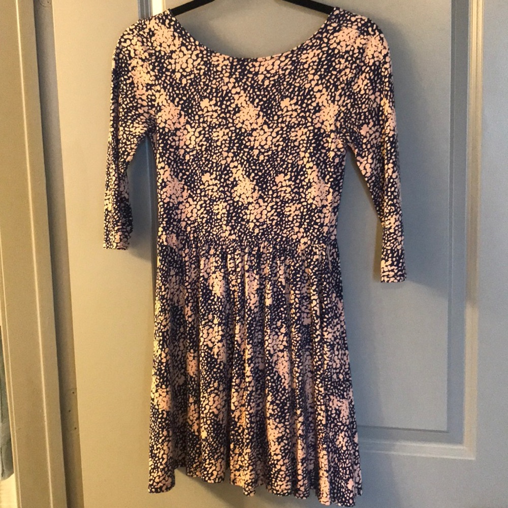 Quarter Sleeved Spotted Dress